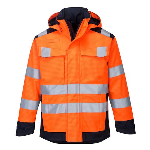 MV70 Modaflame Rain+ Hi Vis Multi Norm Contrast FR Jacket (5036108330461)
